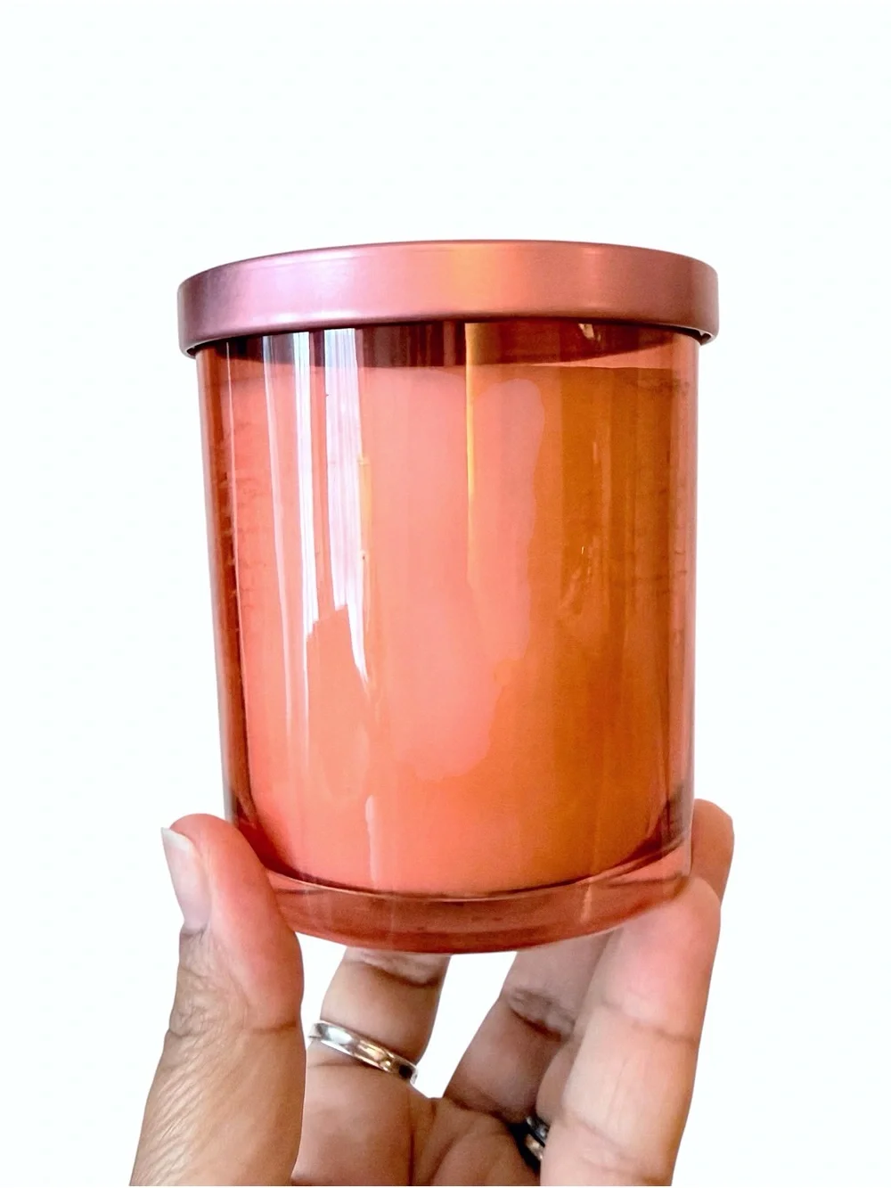 Leoben Company Cherry Ember Scented Candle - Rose Copper